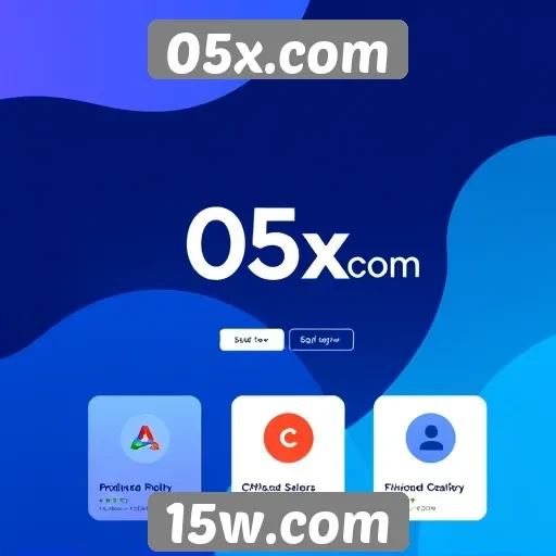 Plataforma 05x.com se destaca pela interface amigável