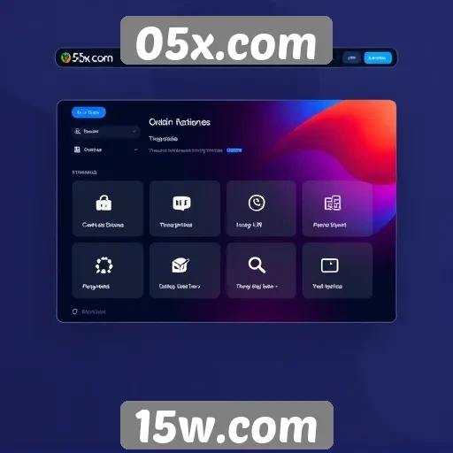 Interface do usuário do 05x.com passa por atualização importante